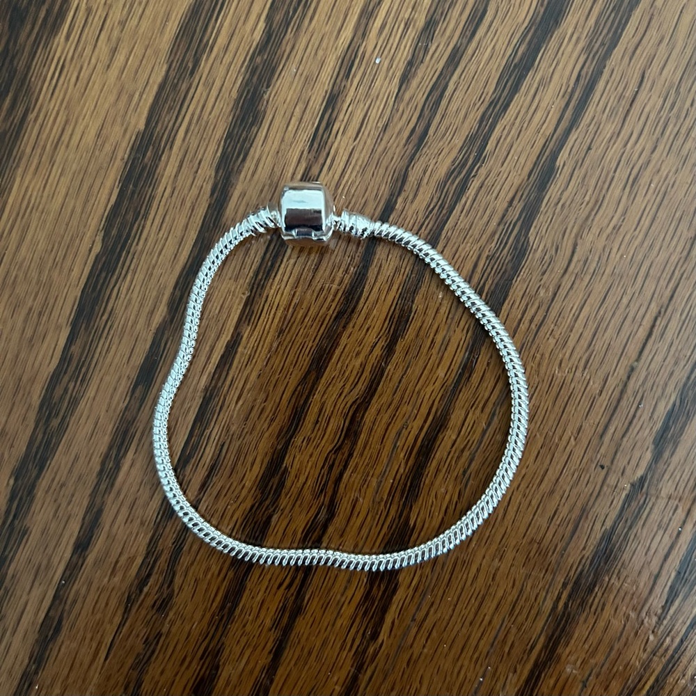 4/$15 silver charm bracelet